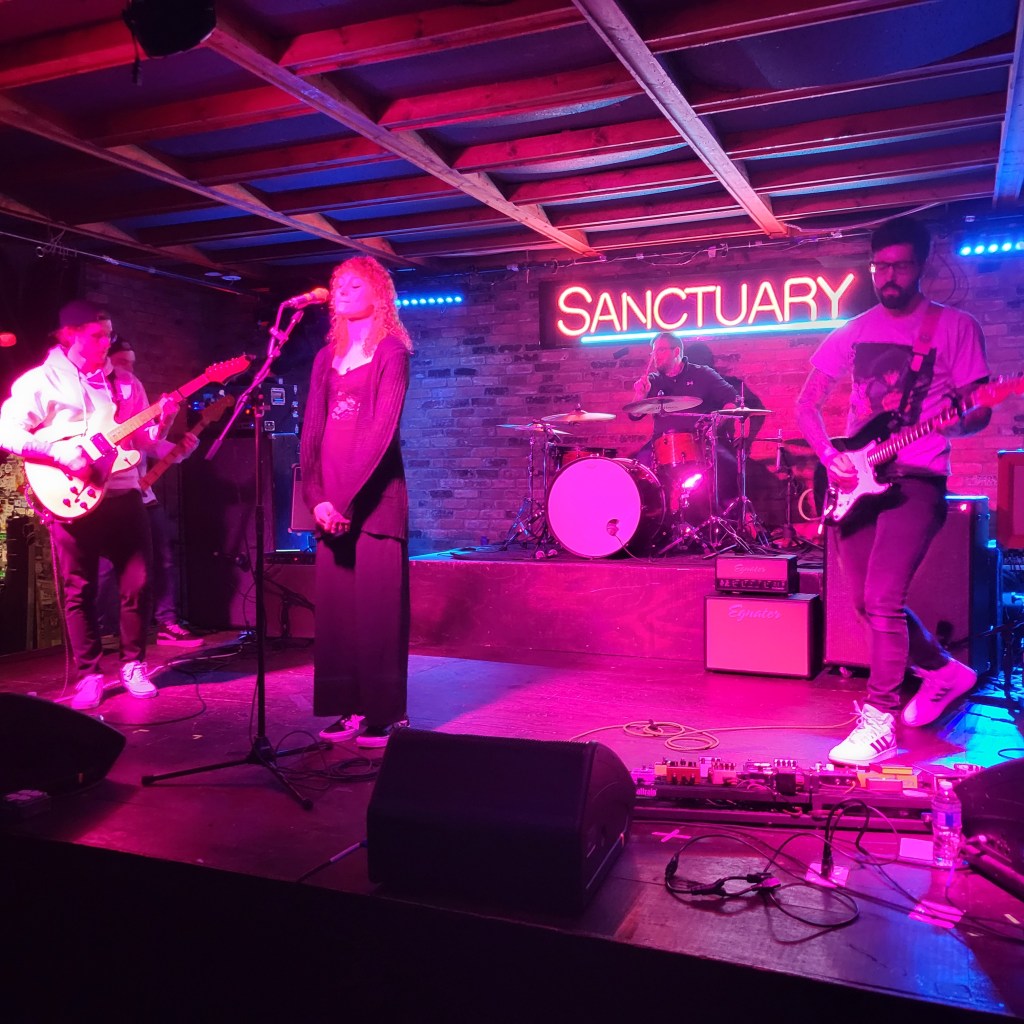 I Saw Gossip Stone, Lily Bones, Rosemont, and Saving Throw at Sanctuary&nbsp;Detroit