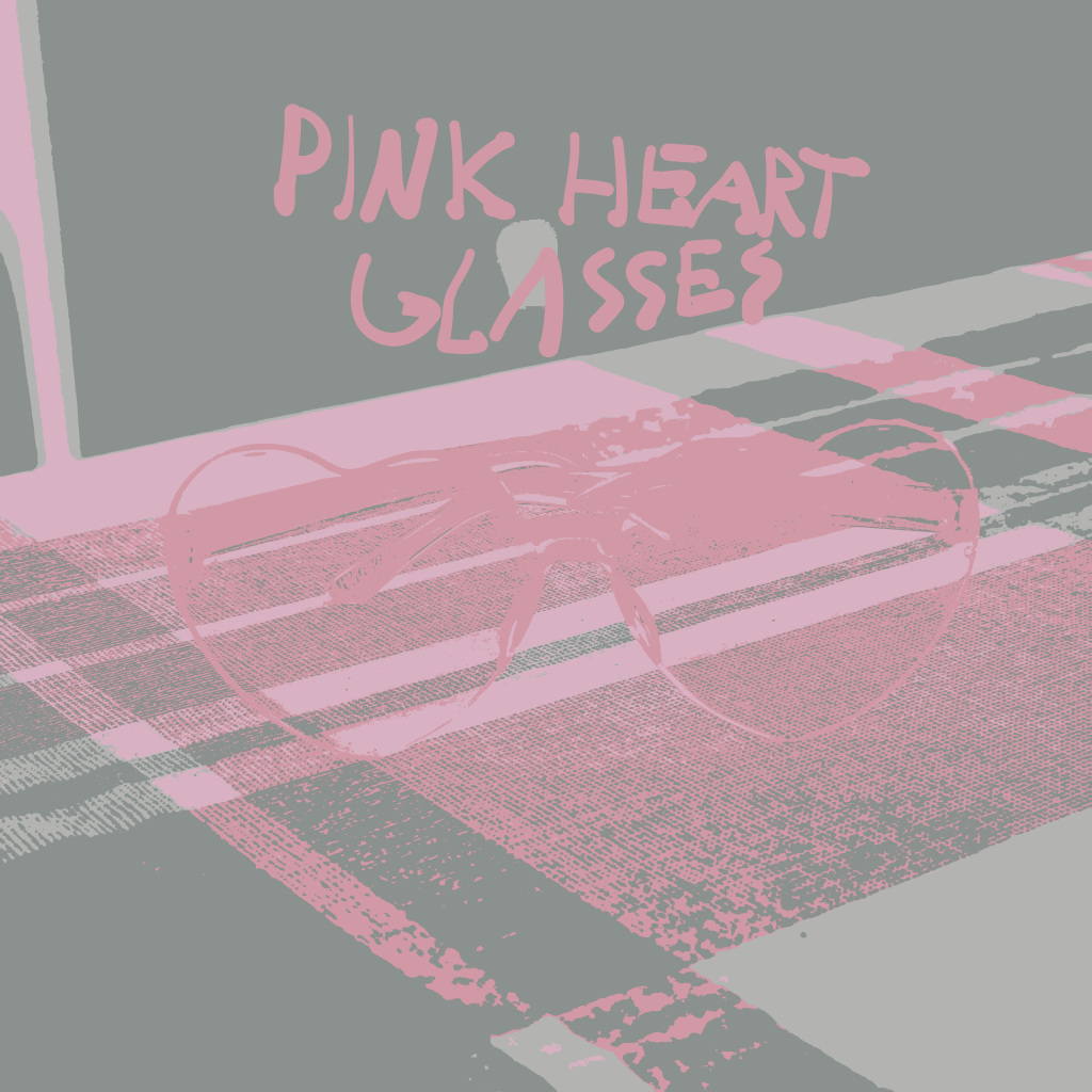 Pink Heart Glasses/Shiny&nbsp;Windows